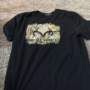 Realtree Black and Yellow Graphic Tee